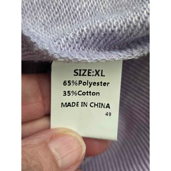 “BABE Graphic Sweatshirt – Lavender XL, Super Soft & Comfy!” - Picture 3 of 3